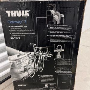 Brand New Bike Rack for 3 bikes.  It is in an open box.  Listed for $340.